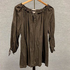 Lightweight Cotton Peasant Blouse 3x